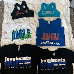 CHEER ATHLETICS JUNGLECATS BUNDLE